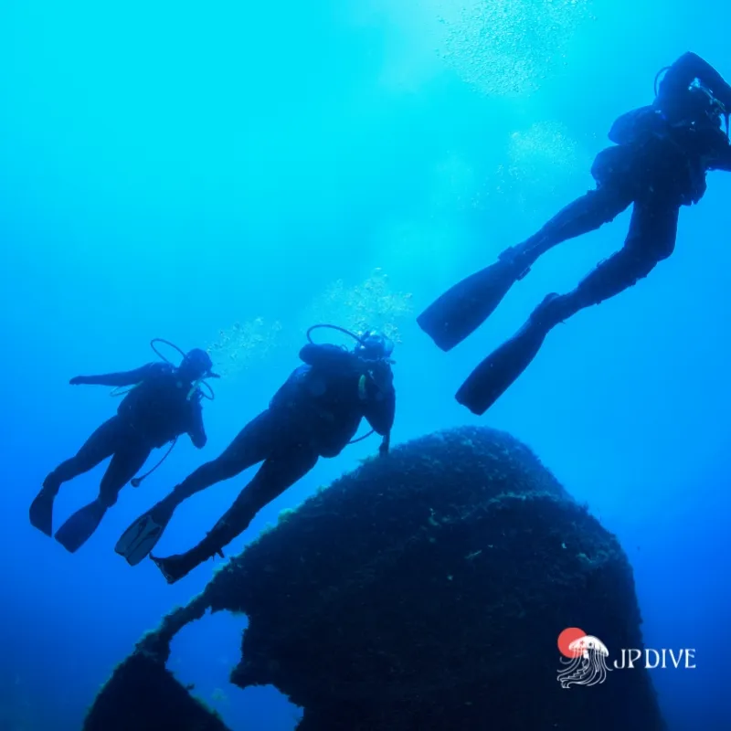 Experiência de mergulho de batismo em família