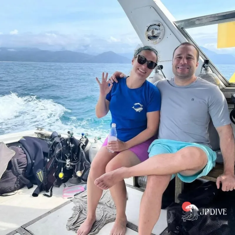 Mergulho recreativo em família em João Pessoa