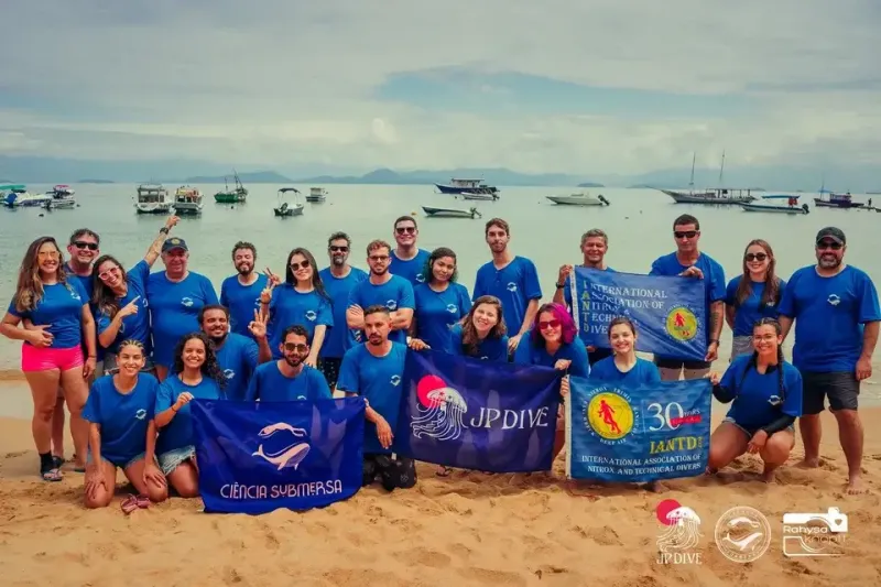 Ilustração da edição anterior da JP Dive