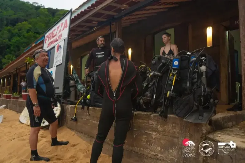 Ilustração da edição anterior da JP Dive