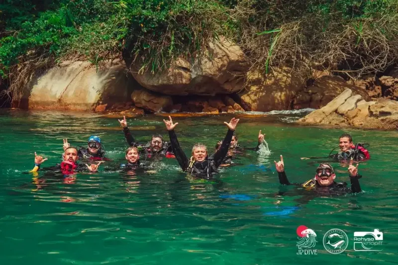 Ilustração da edição anterior da JP Dive