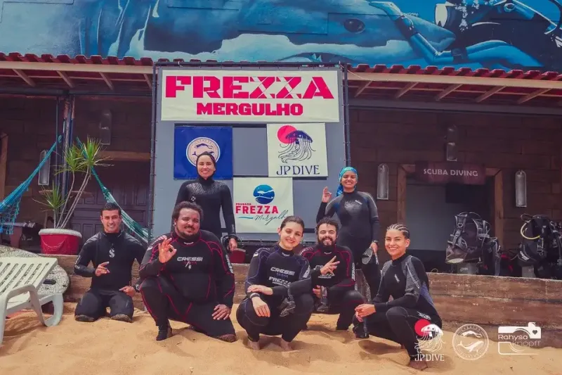 Ilustração da edição anterior da JP Dive