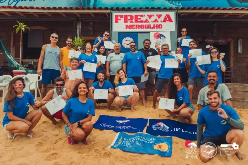 Ilustração da edição anterior da JP Dive