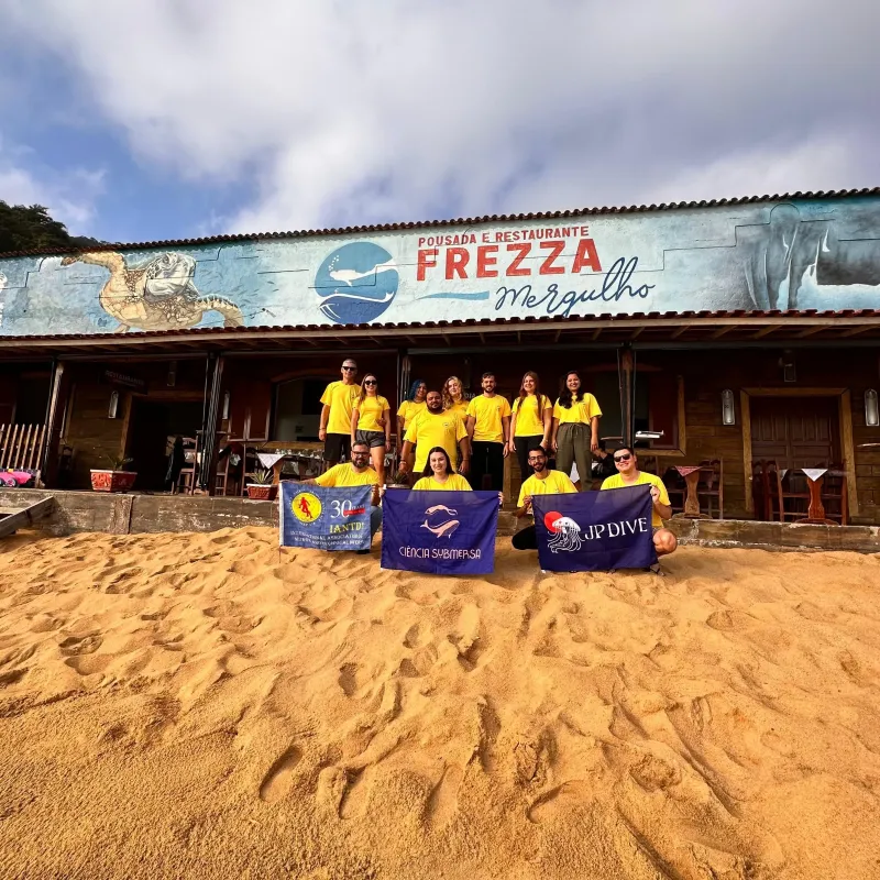 Ilustração da edição anterior da  JP Dive