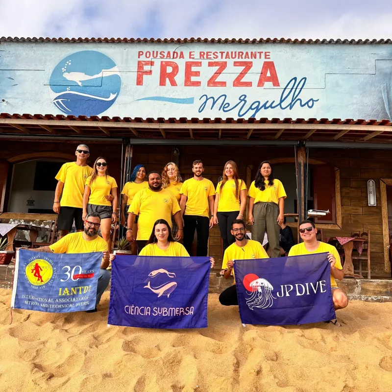 Ilustração da edição anterior da  JP Dive