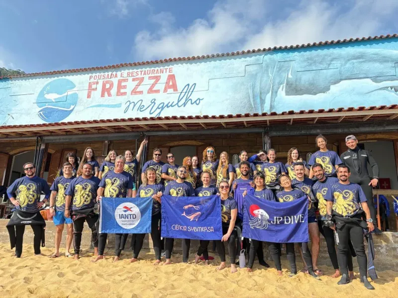 Ilustração da edição anterior da  JP Dive