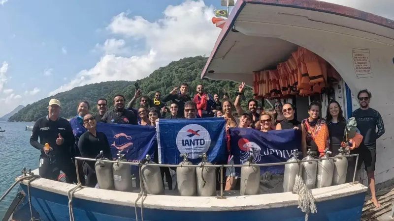 Ilustração da edição anterior da  JP Dive