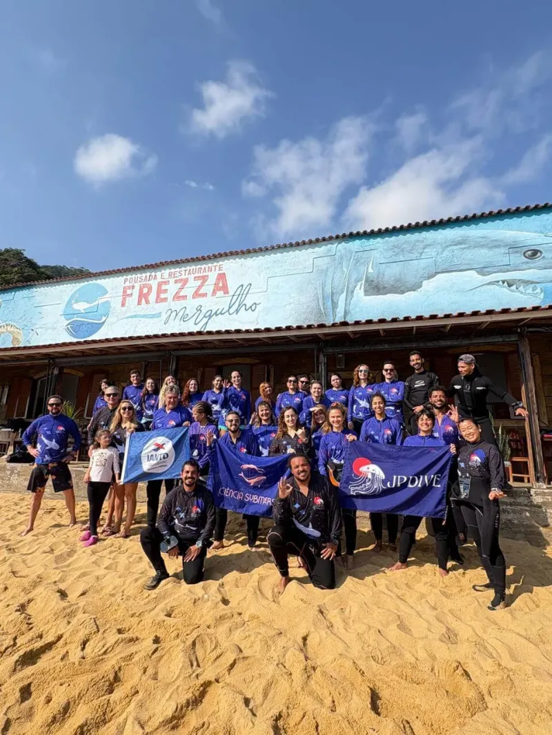 Ilustração da edição anterior da  JP Dive